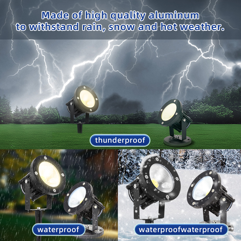 Outdoor Lighting Effects - Светодиодный садовый светильник GU10, уличный водонепроницаемый