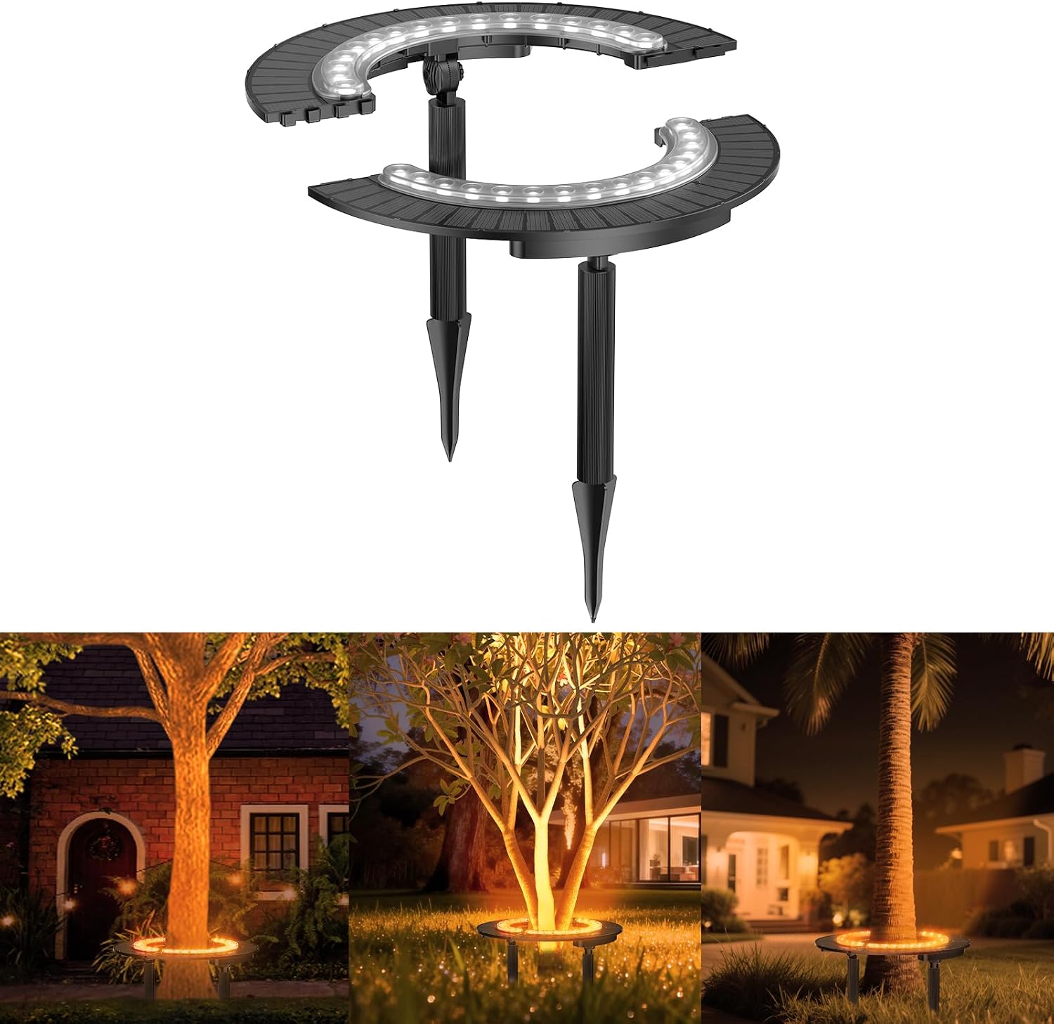 Outdoor Lighting Wireless - Солнечный светильник для пальмы, беспроводной, ландшафтный,
