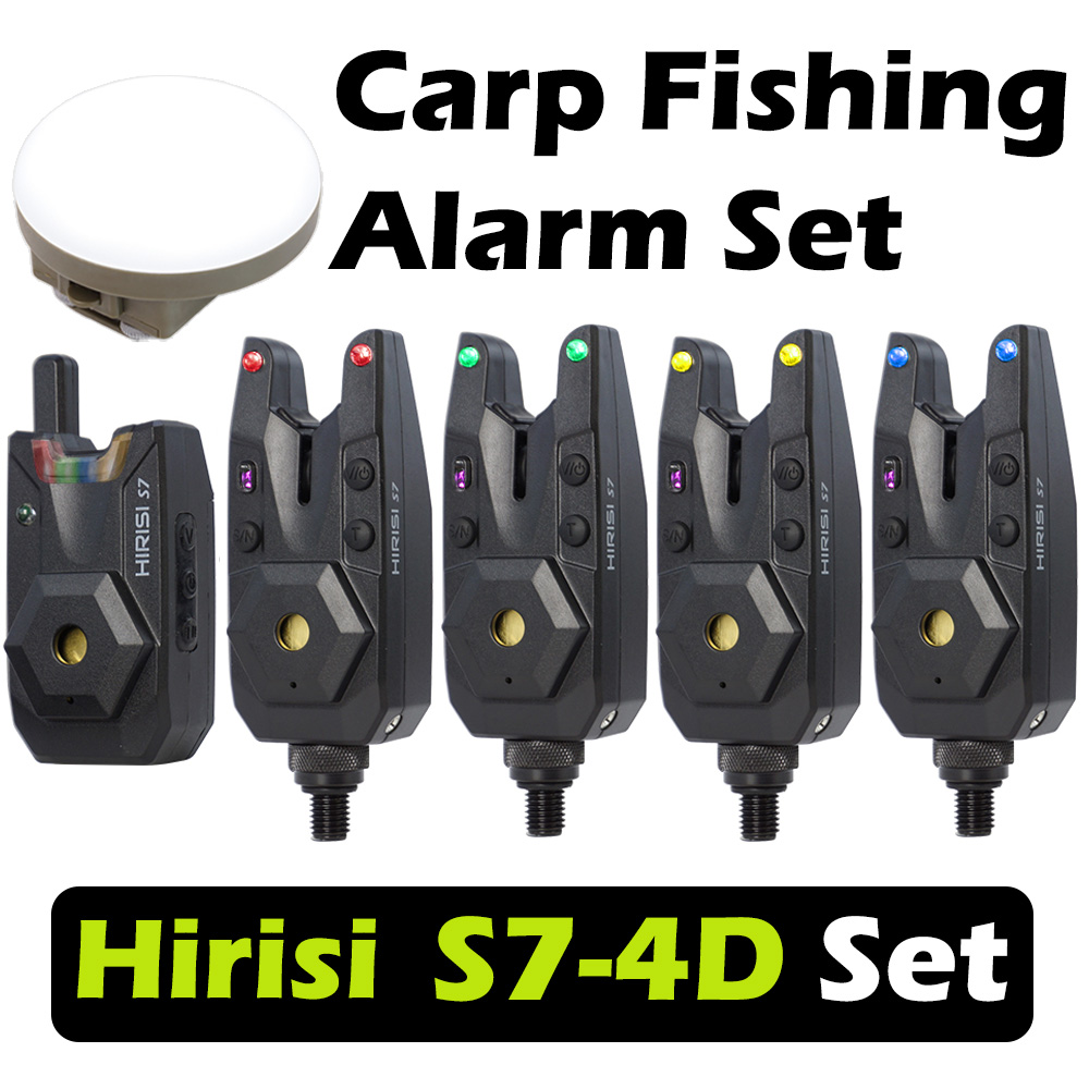 Outdoor Lighting Wireless - Беспроводной набор сигнализаторов поклевки Hirisi S7-4D