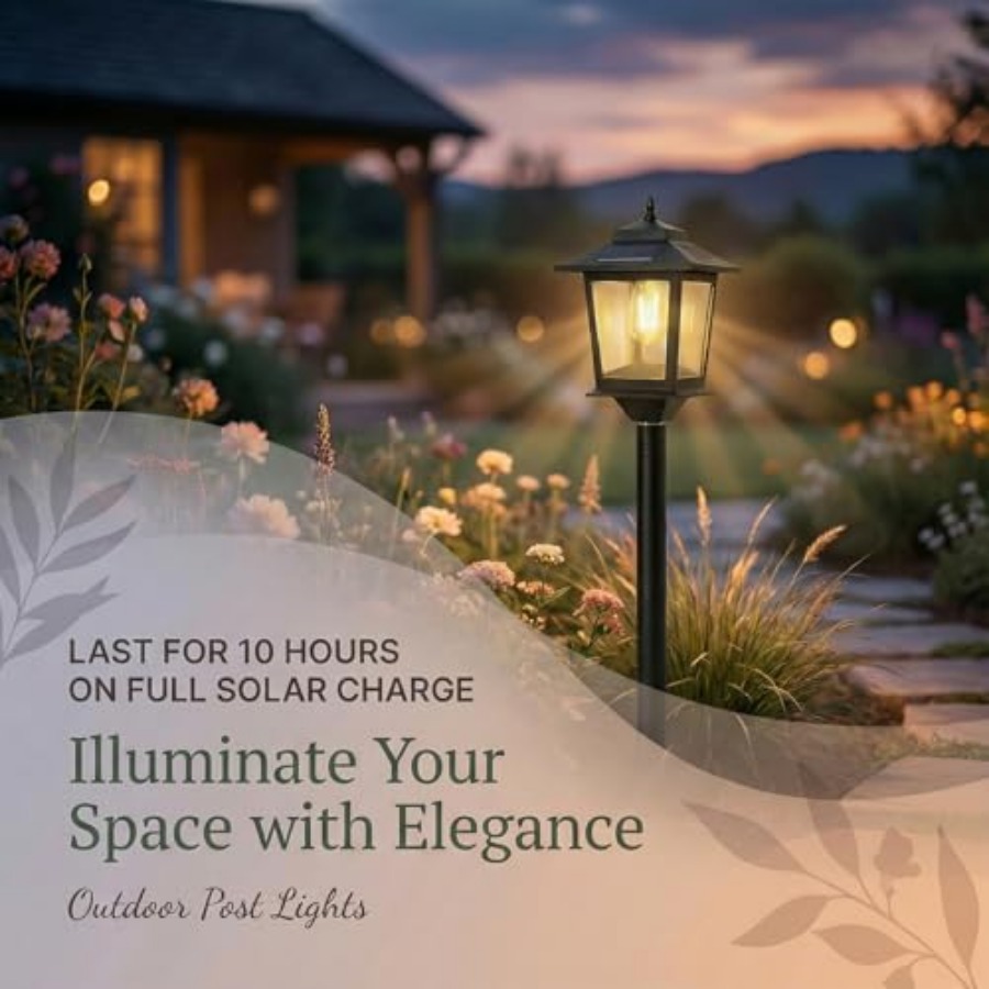 Уличные солнечные светильники  – обзор и цена Outdoor Lighting Waterproof