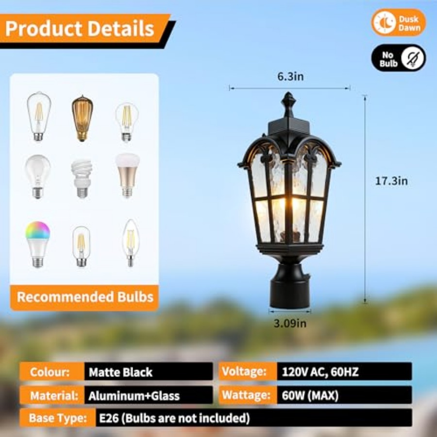 Уличные светильники на столбах – обзор и цена Outdoor Lighting Waterproof
