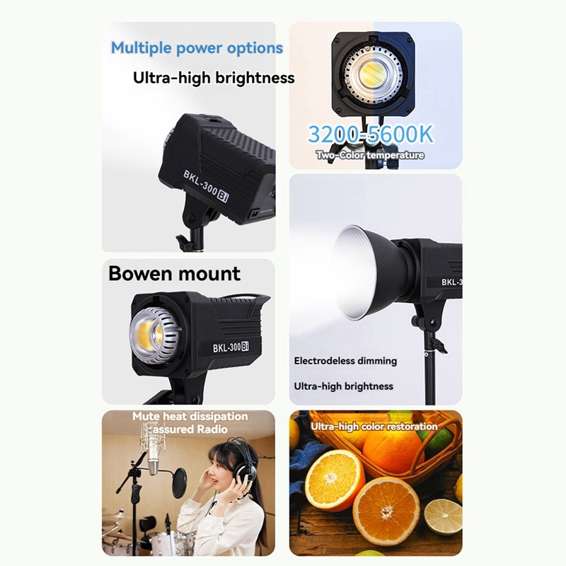 300W Bi LED видеосвет, постоян – обзор и цена Outdoor Lighting Wireless